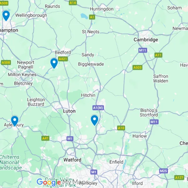 Areas We Cover