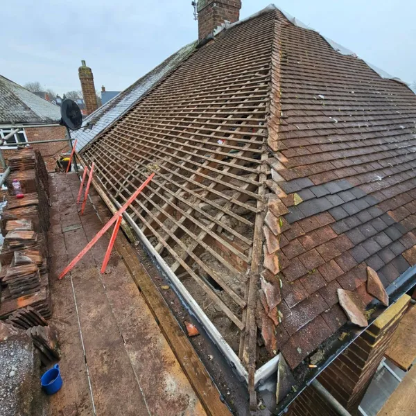 new roof installation